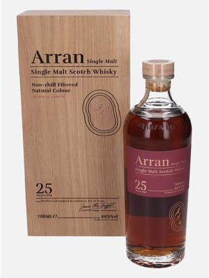 Arran Single Malt 25 Years Old Scotch Whisky, Isle of Arran