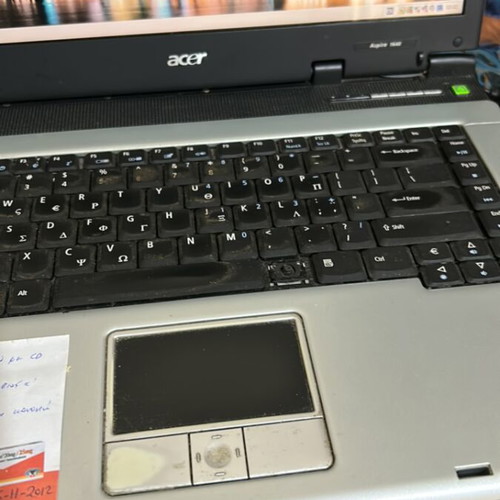 Acer Aspire 1640 Series Laptop used, no battery, Windows XP