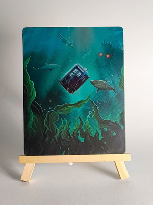 Doctor Who The Underwater Menace Blu-Ray Steelbook used with English subtitles