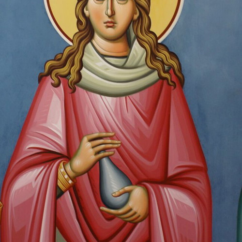 Saint Mary Magdalene Acrylic Painting on Canvas