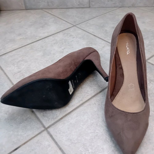 Migato brown high heel pumps size 41 like new