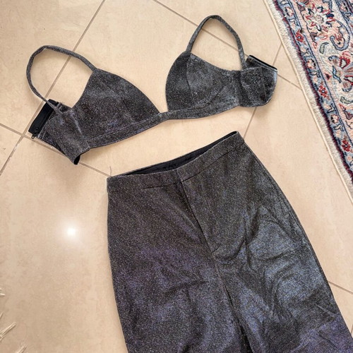 Abysse set Small new, gray silver