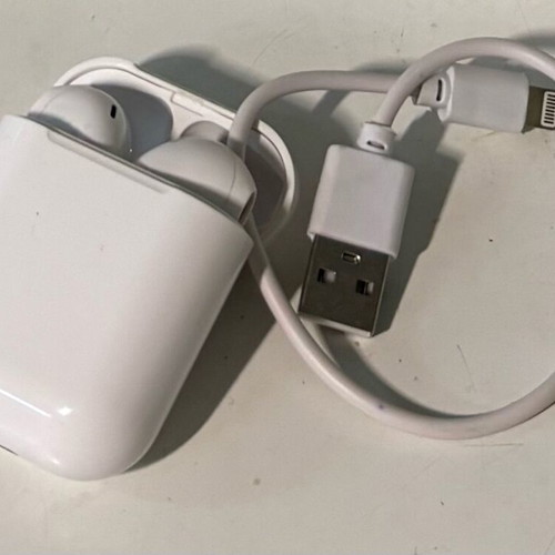 i12 TWS Wireless Earbuds like new with Charging Case
