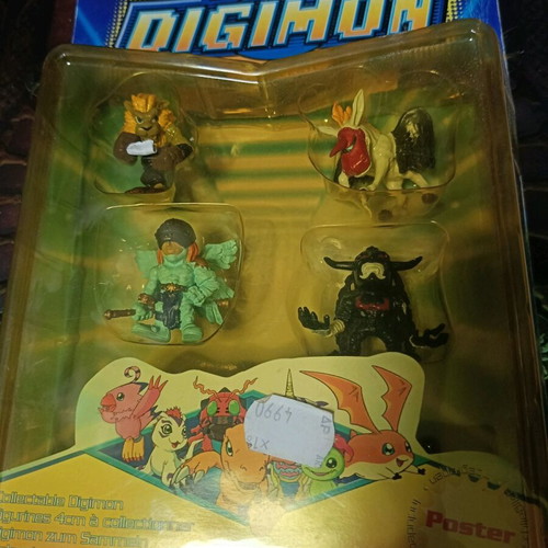 Mini Action Figure Digital Digimon Monster Serie 4 IV collectible, sealed