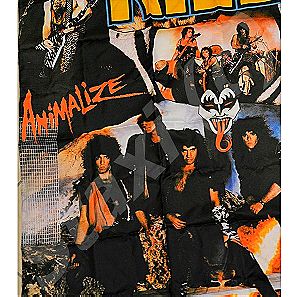 POSTER FLAGS - KISS - TOUR'86