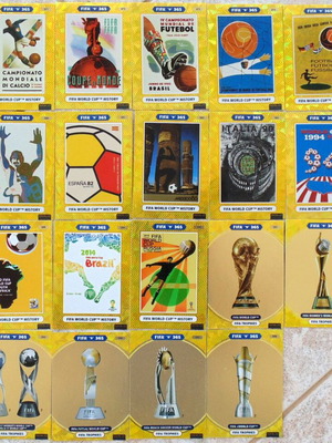 Panini FIFA 365 Adrenalyn 2021 Gold Cards Lot 26, like new