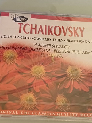 Tchaikovsky Violin Concerto Capriccio Italien Francesca Da Rimini CD new