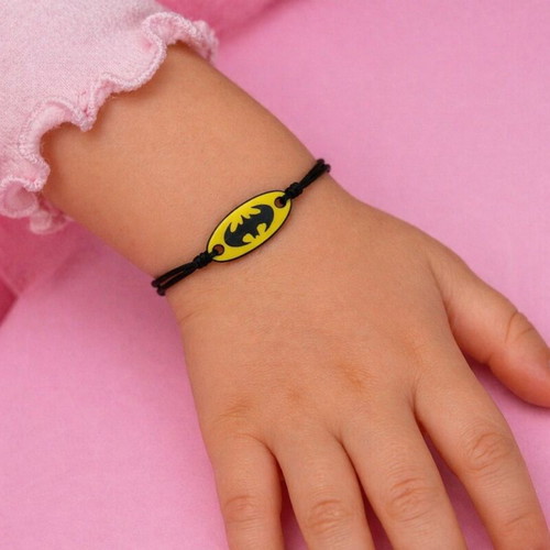 Macrame Batman bracelet handmade new