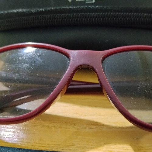 Vogue sunglasses used, engraved lenses, good frame