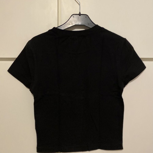 H&M Divided black crop top, short sleeve