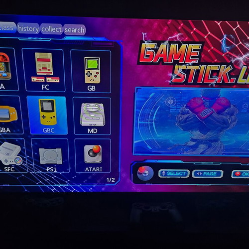 Old Game Emulator HDMI Adapter with 2.4G Wireless Controller Gamepad