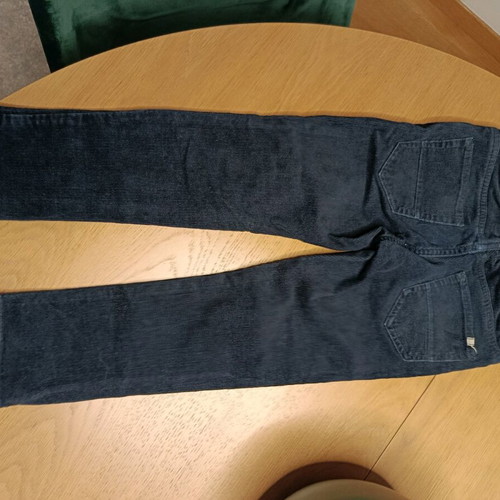 ZARA Kids Corduroy Pants Dark Blue Like New, 116 cm