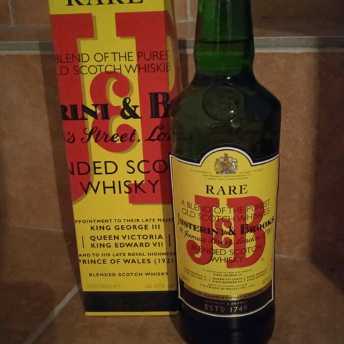 J&B Rare Scotch Whisky new, about 20 years old, sealed