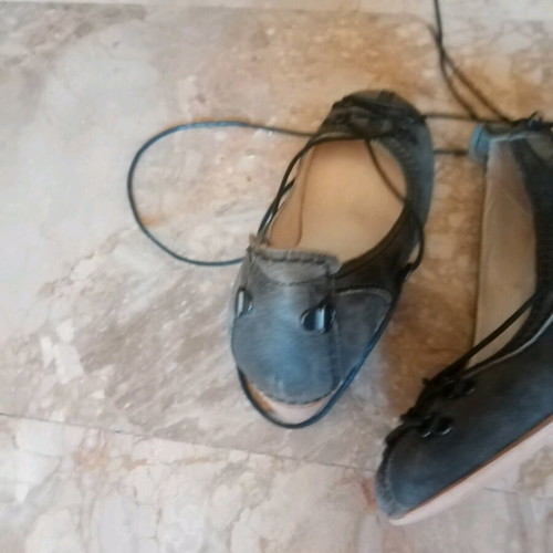 Fly London shoes like new, size 40, narrow, black-anthracite
