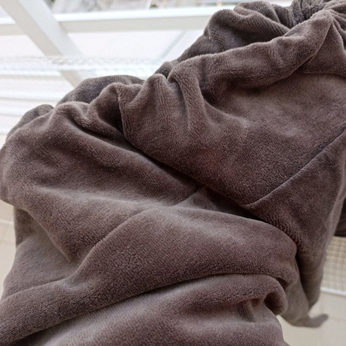 Velvet women's tracksuit used brown, size 4 with embroidery