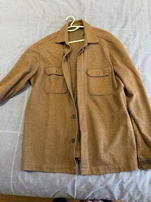 Massimo Dutti knitted cardigan tan like new, size L