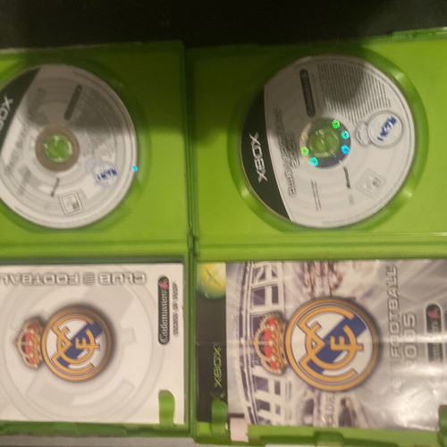 Real Madrid 2004 and 2005 Xbox games