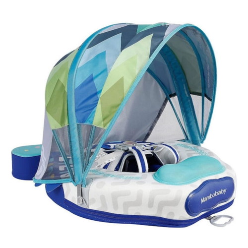 Mambobaby infant float 3-24 months with 5-point harness and sunshade