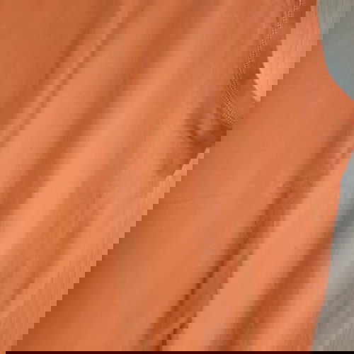 Αθλητική αμάνικη μπλούζα Nike μεταχειρισμένη, πορτοκαλί, μέγεθος S/M