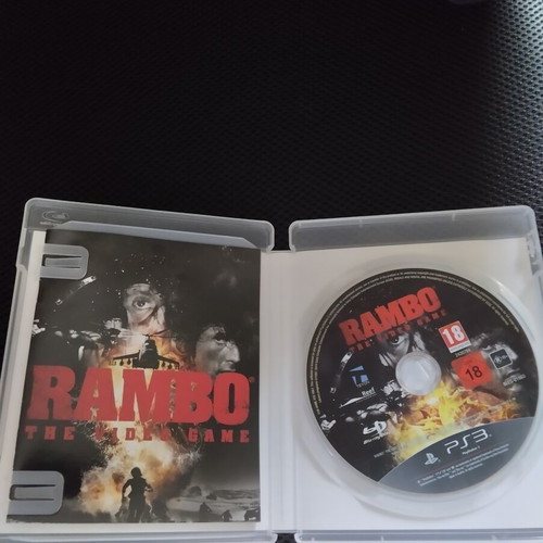 Rambo video game PlayStation 3 like new