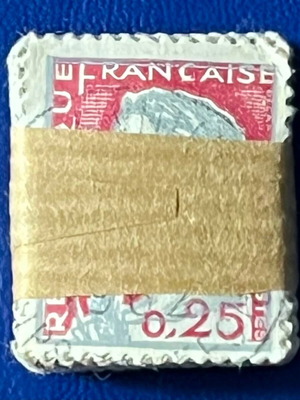 French stamps pack of about 40, 0.25F, like new