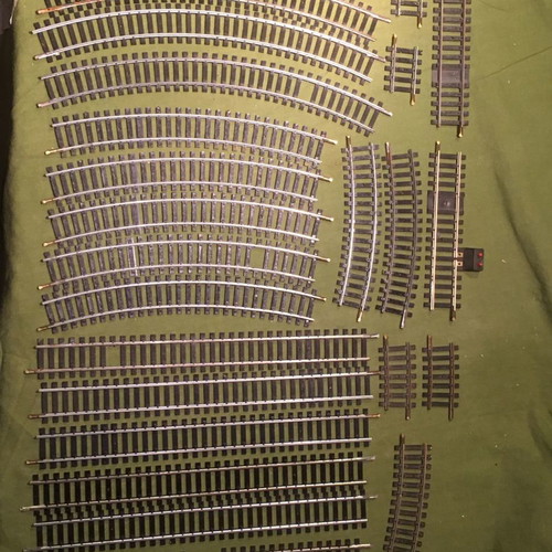 Jouef HO Scale Tracks 1/87 Set of 25 Pieces New