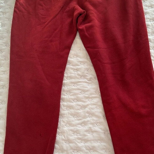 Hollister men's sweatpants like new, burgundy, size L