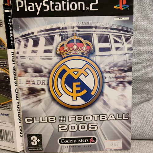 Club Football 2005 Real Madrid PlayStation 2 used