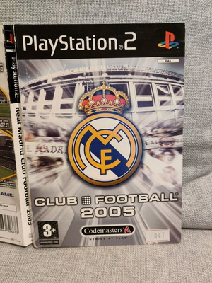 Club Football 2005 Real Madrid PlayStation 2 μεταχειρισμένο