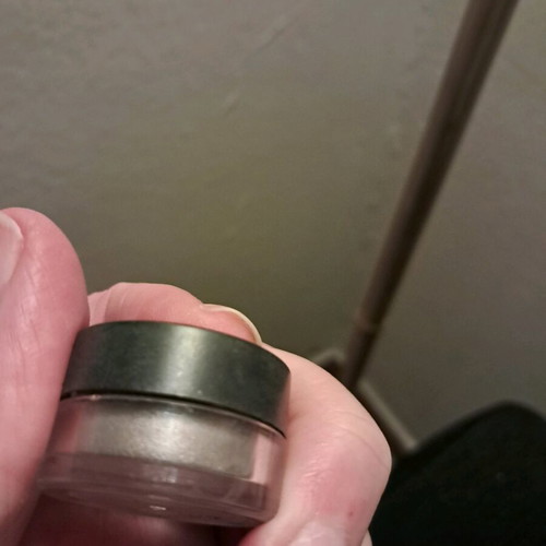 Mac shadow shimmer powder like new with box, iridescent chocolate