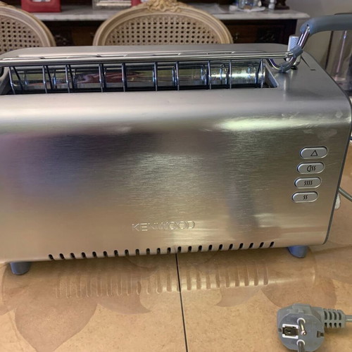 Kenwood stainless steel toaster and grill like new