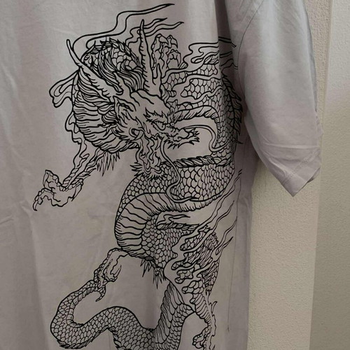 LCW Casual men's T-shirt size Small with black dragon like new