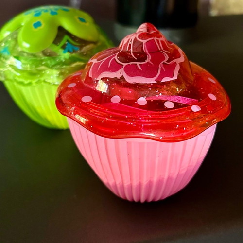 Cup Cake dolls used, set of 2