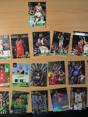 Panini Euroleague Top Class 2025-26 basketball cards new