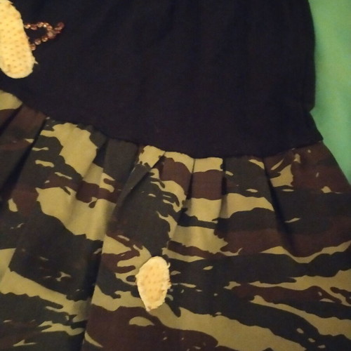 1.4.U Kids cotton skirt for ages 6-7, colorful
