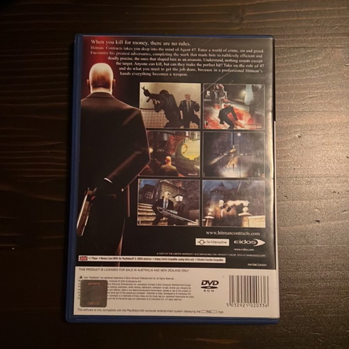 Hitman Contracts PlayStation 2 game like new, English version