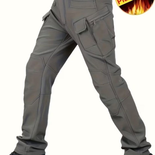 Tactical Winter Pants New, Gray, Quilted Interior
