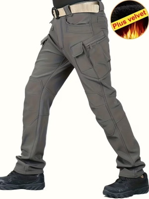 Tactical Winter Pants New, Gray, Quilted Interior