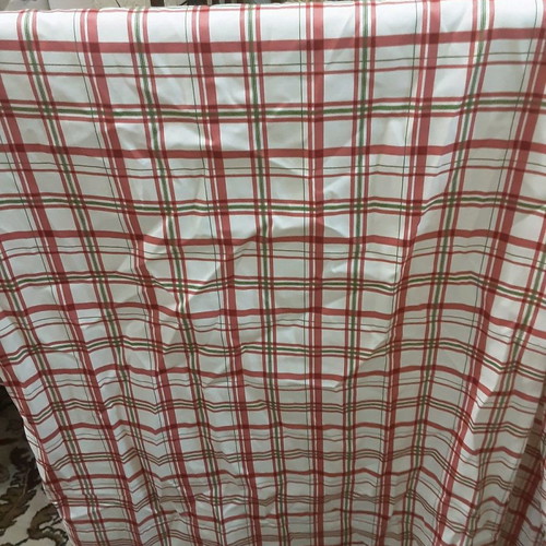 Window curtains set of 2 made of cotton satin