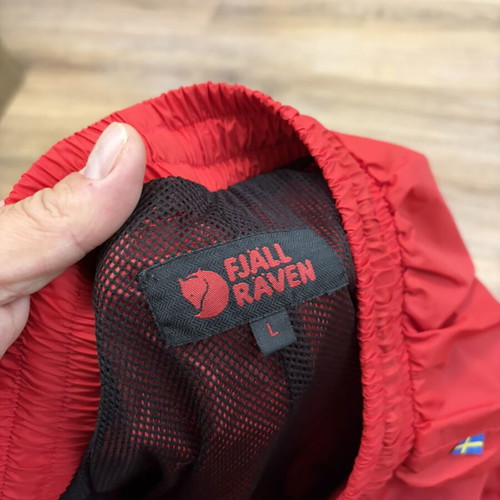 Fjällräven HC Hydratic Trail waterproof pants L, like new, red
