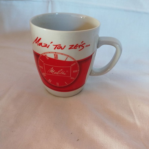Melitta collectible coffee mug used