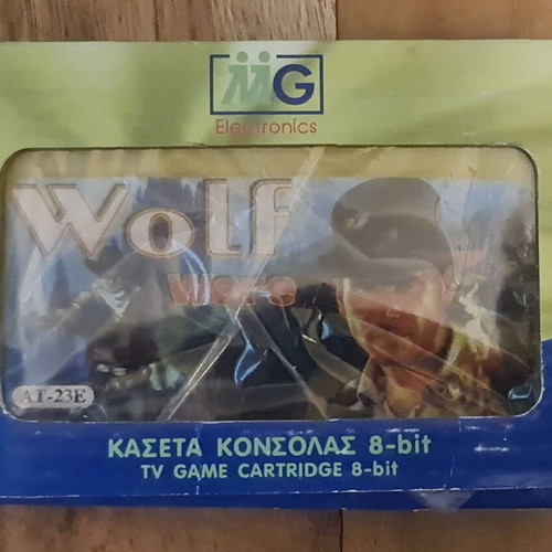 MG Electronics Wolfwere 8-bit video game cartridge unused