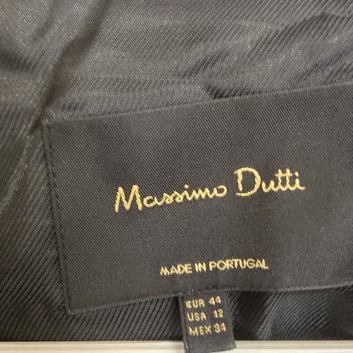 Massimo Dutti Black Summer Jacket Like New, Size 44
