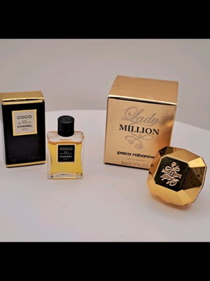 Miniatures Coco Chanel Pour Femme και Lady Million Paco Rabanne καινούργιες