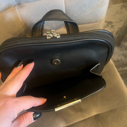 Black backpack bag like new