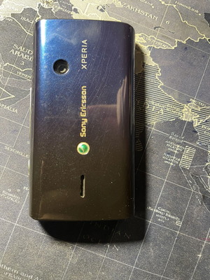 Sony Xperia Mini X10 like new, blue, vintage collector's phone