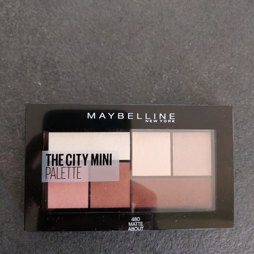 Maybelline The City Mini eyeshadow palette new with 6 matte shades