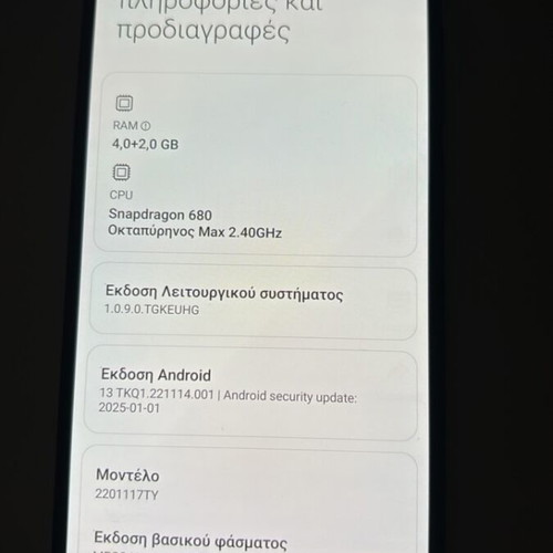Xiaomi Redmi Note 11 128GB used, black, dual SIM