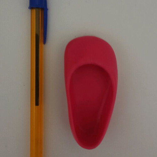 Nancy Doll right pink shoe for large doll used