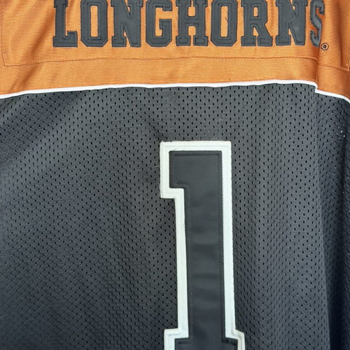 Vintage Texas Longhorns #1 Colosseum Athletics Jersey XXL like new